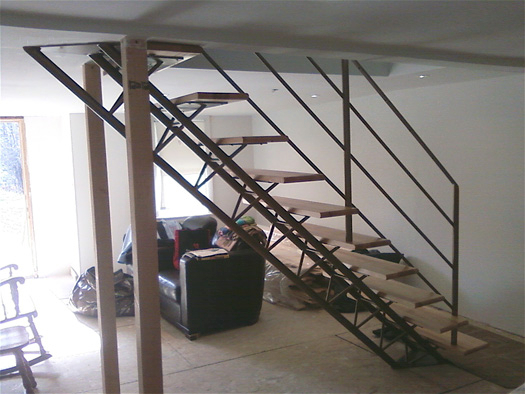 Tri-Frame Staircase After Installation