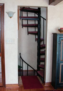 Customized Staircase at Acadia Stairs