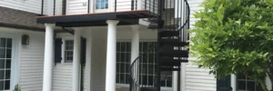 Exterior Spiral Staircase