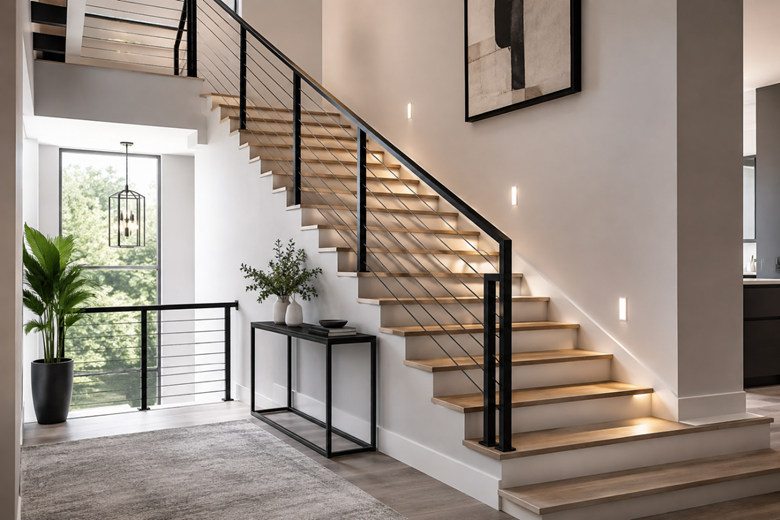 interior railing for stairs